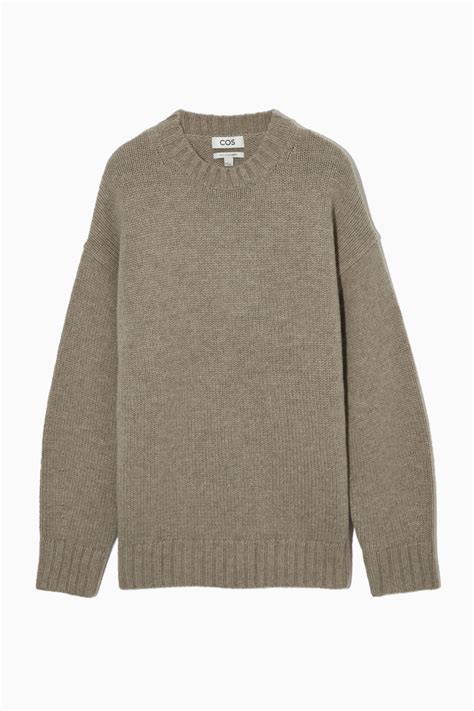 cos oversized cashmere jumper